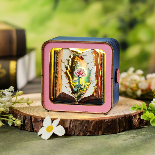 Blooming Story - 3D Wooden Night Light DIY Kit