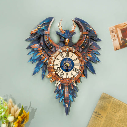 Thunderbird – Wooden 3D Clock DIY Puzzle Kit