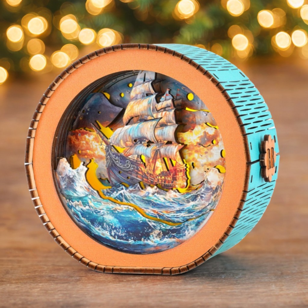 Intrepid Explorer - 3D Wooden Night Light DIY Kit