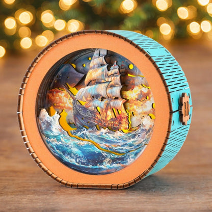 Intrepid Explorer - 3D Wooden Night Light DIY Kit