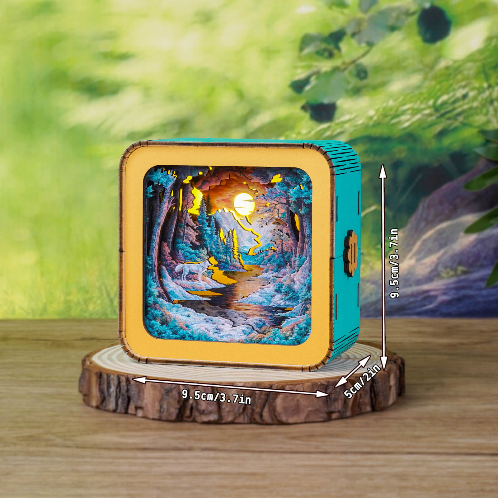 Woodbests 3D Wooden Puzzle Night Light, 3D Puzzle Night Lamp